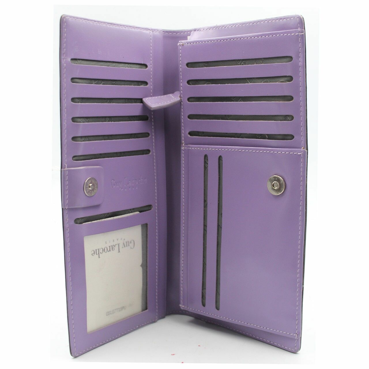 Guy Laroche Black & Purple Wallet