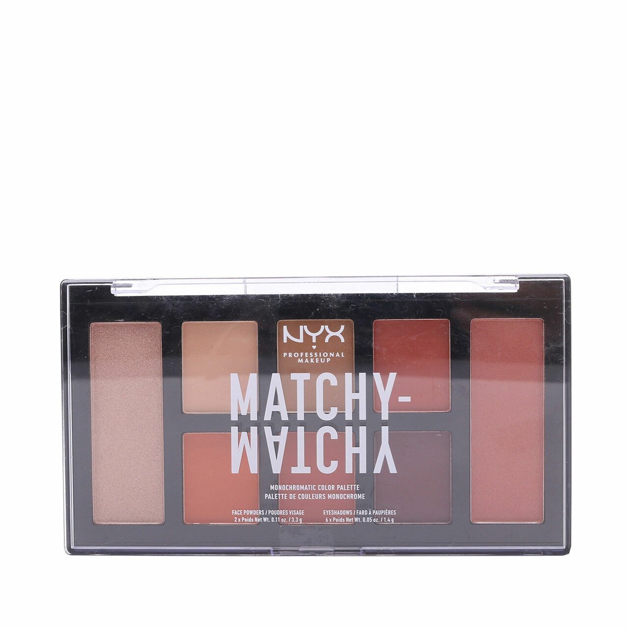 NYX Monochromatic Color Palette Face Powder & Eyeshadow - Camel Sets and Palette