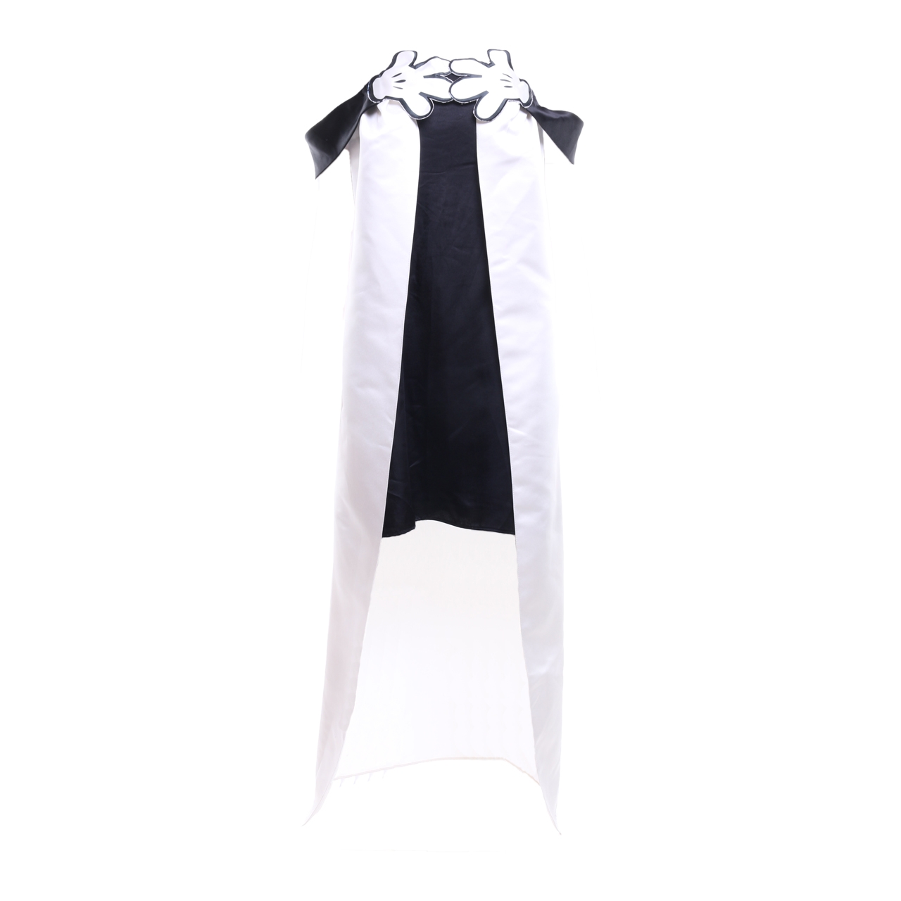 Stylica White And Black Mini Dress