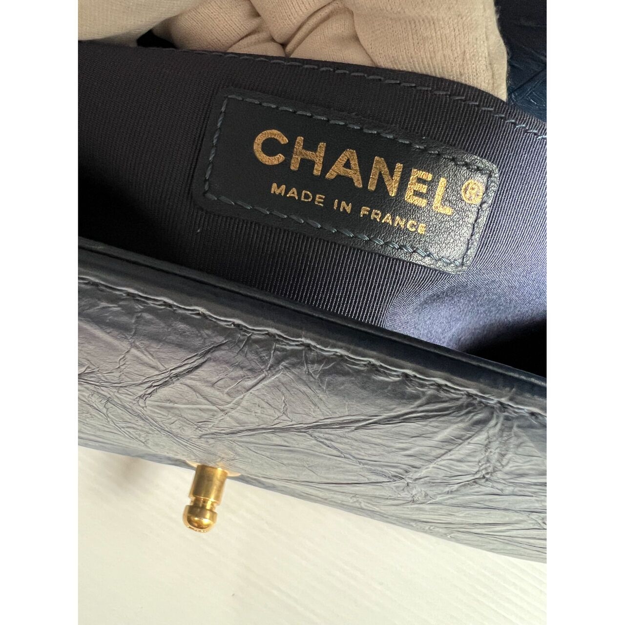 Chanel Boy 25 Cm Jacket Calfskin Ghw # 23 Xxx
