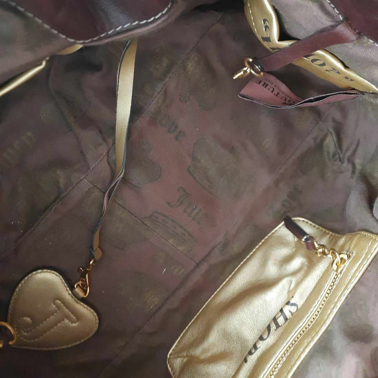 Juicy Couture Brown Leather Handbag