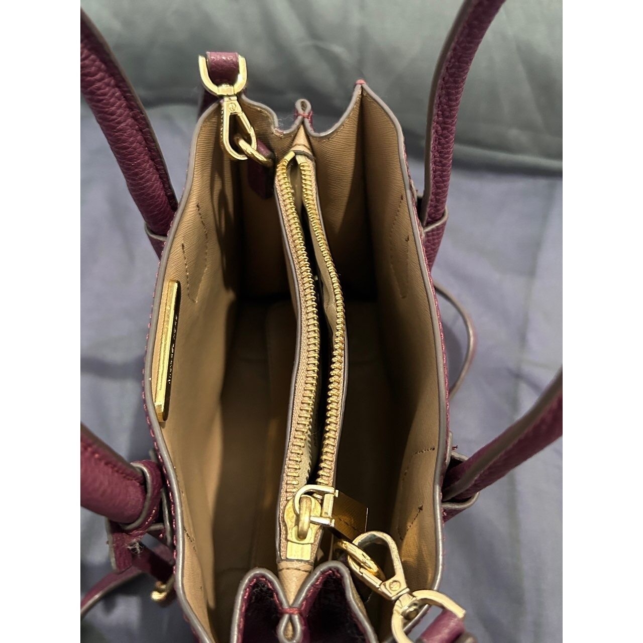 Michael Kors Mercer Burgundy Sling Bag