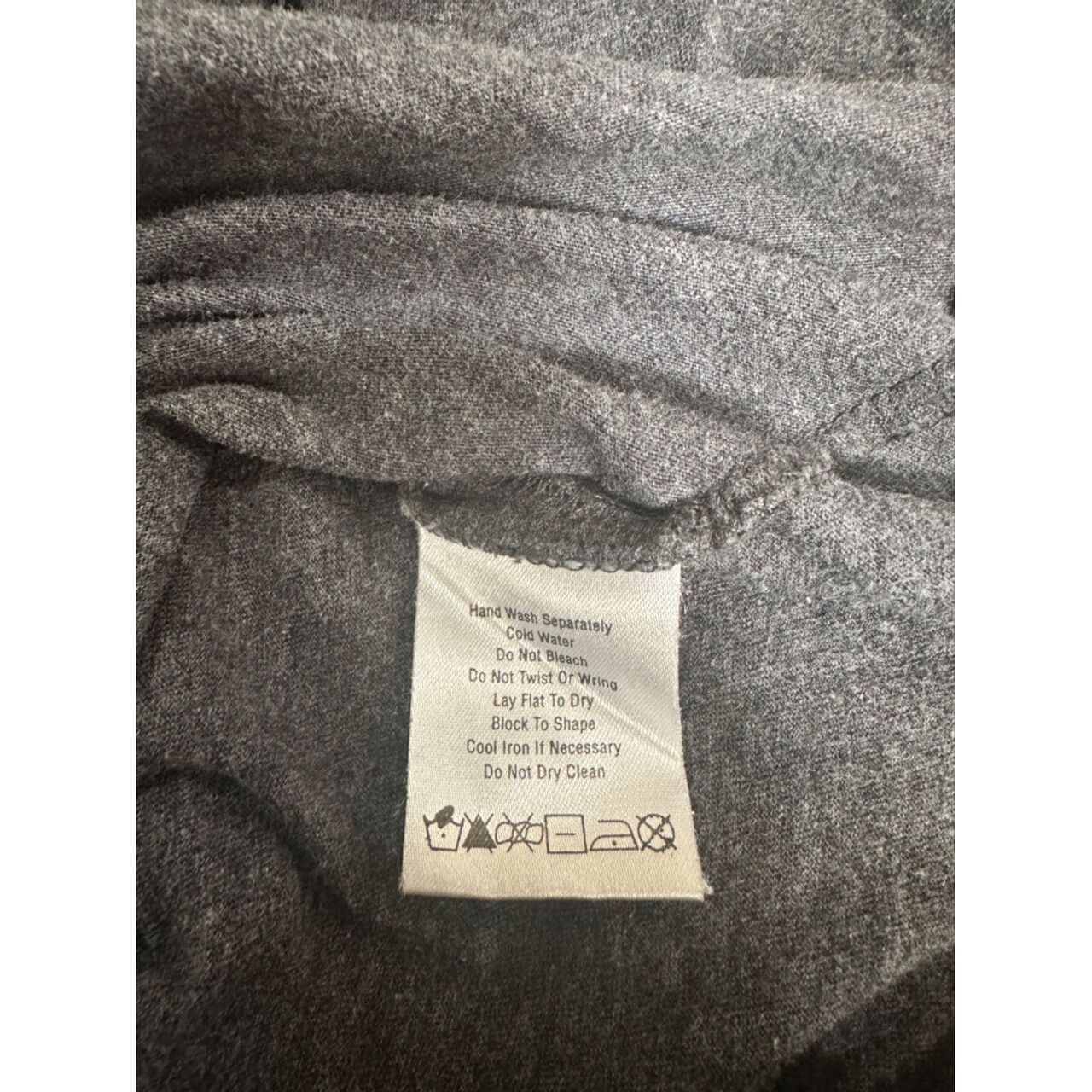 Dkny Jeans Grey Cotton Top