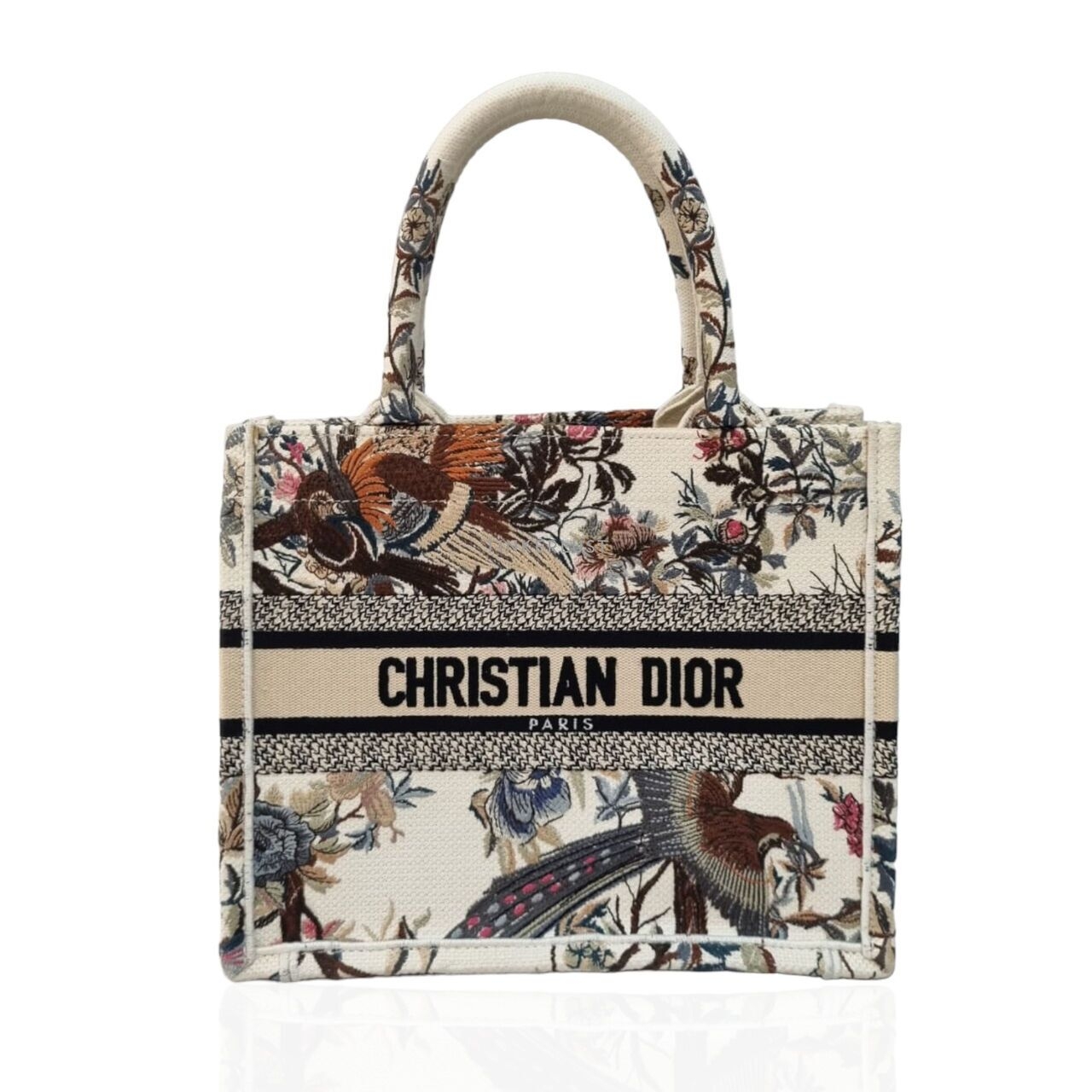 Christian Dior Tote Book PM Flowers 2022 Tote Bag