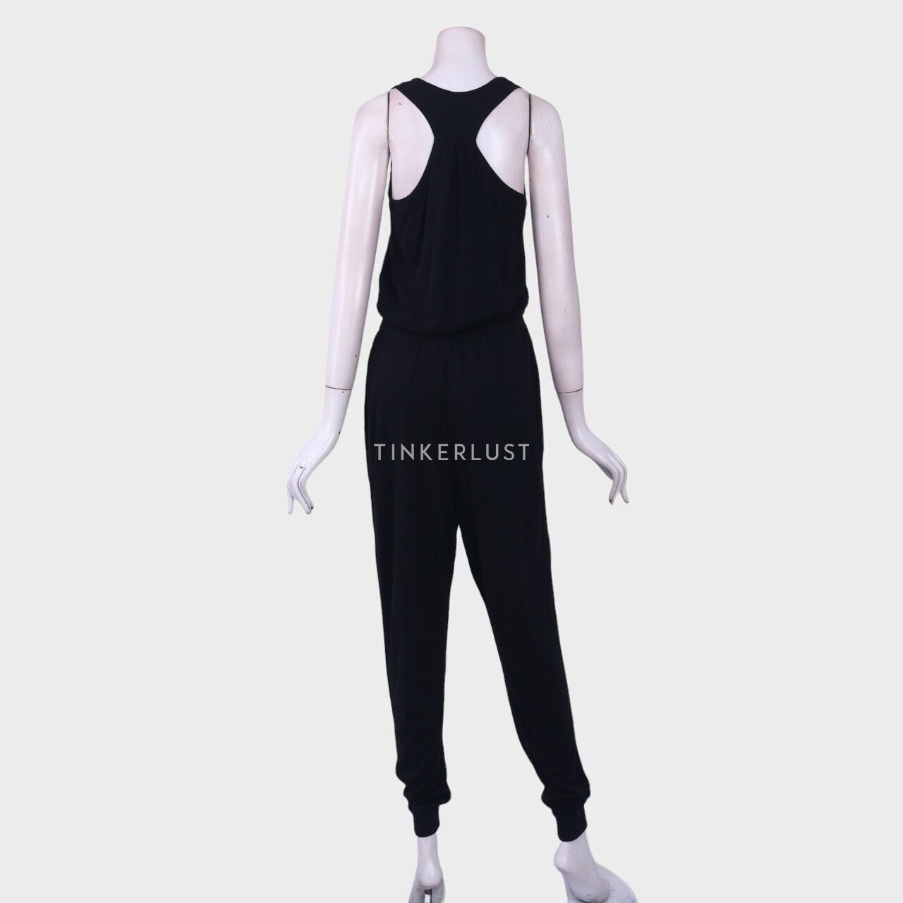 Diane Von Furstenberg Black Sleeveless Jumpsuit