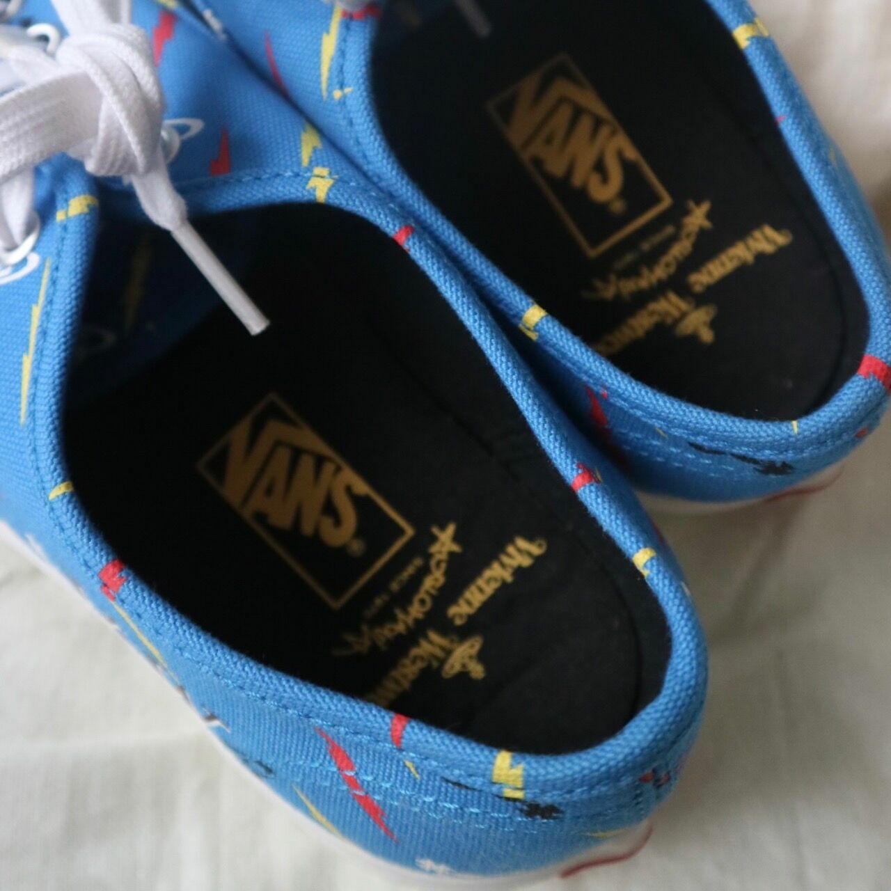 Vans X Vivienne Westwood Blue Sneakers