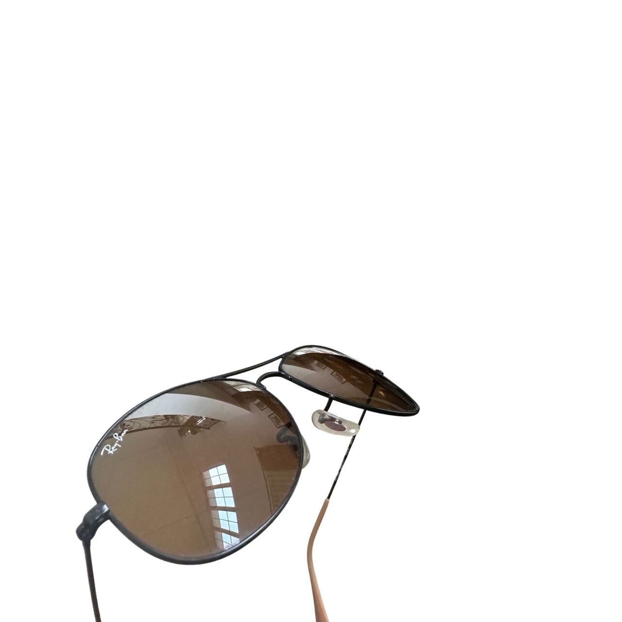 Ray-ban Brown Aviator Sunglasses
