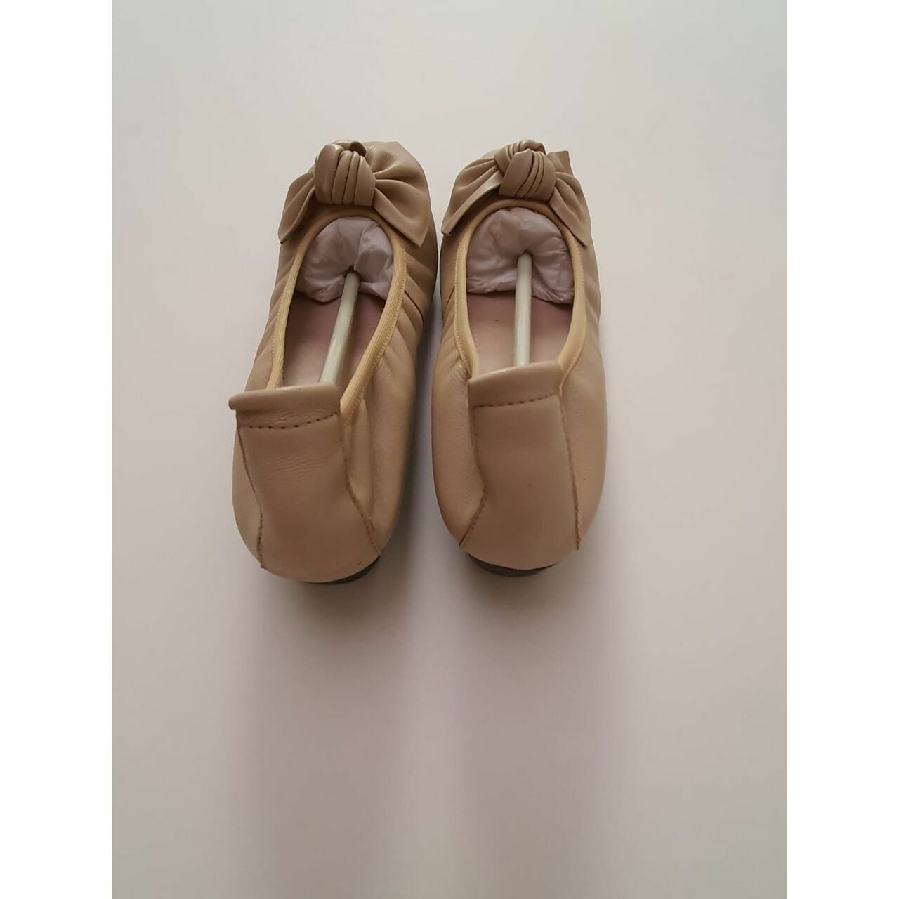 Staccato Beige Wedges