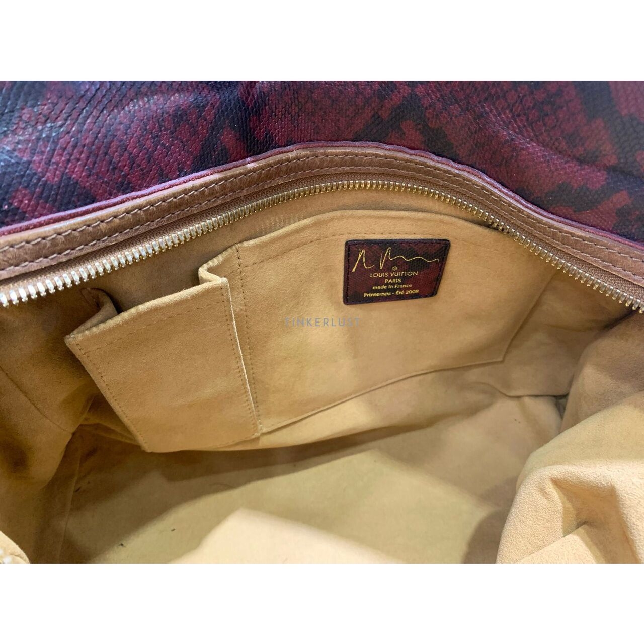 Louis Vuitton Richard Prince Snakeskin Limited Edition 2008 Handbag