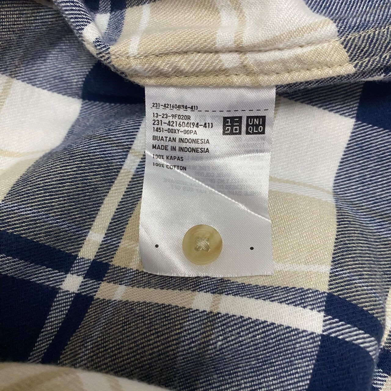 UNIQLO Multicolour Plaid Shirt