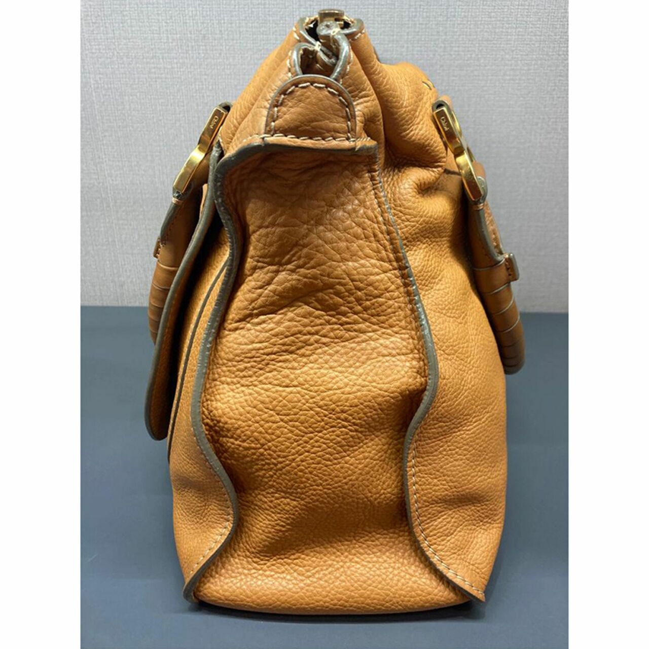 Chloe Marcie Mustard Handbag