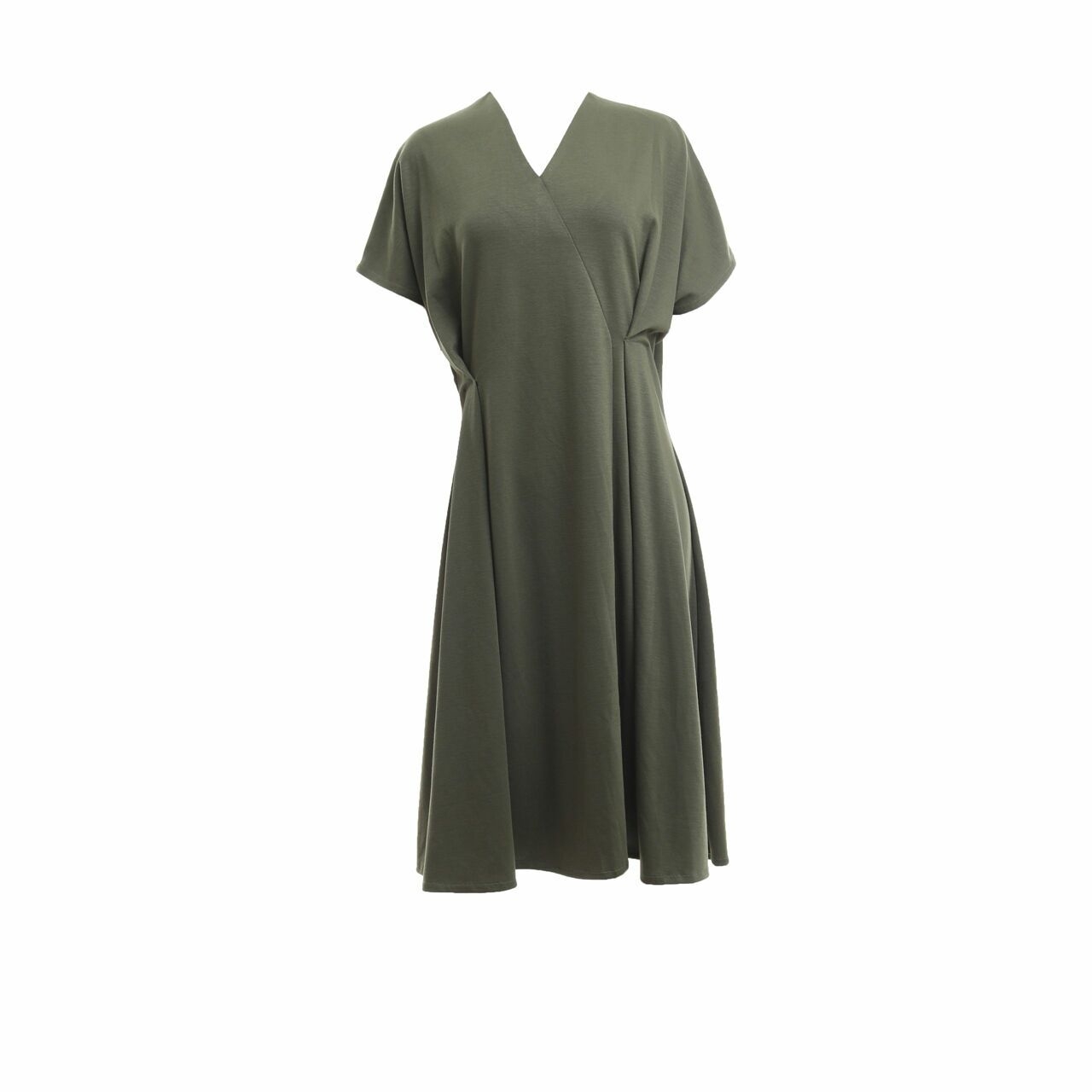 Megagamie Green Midi Dress