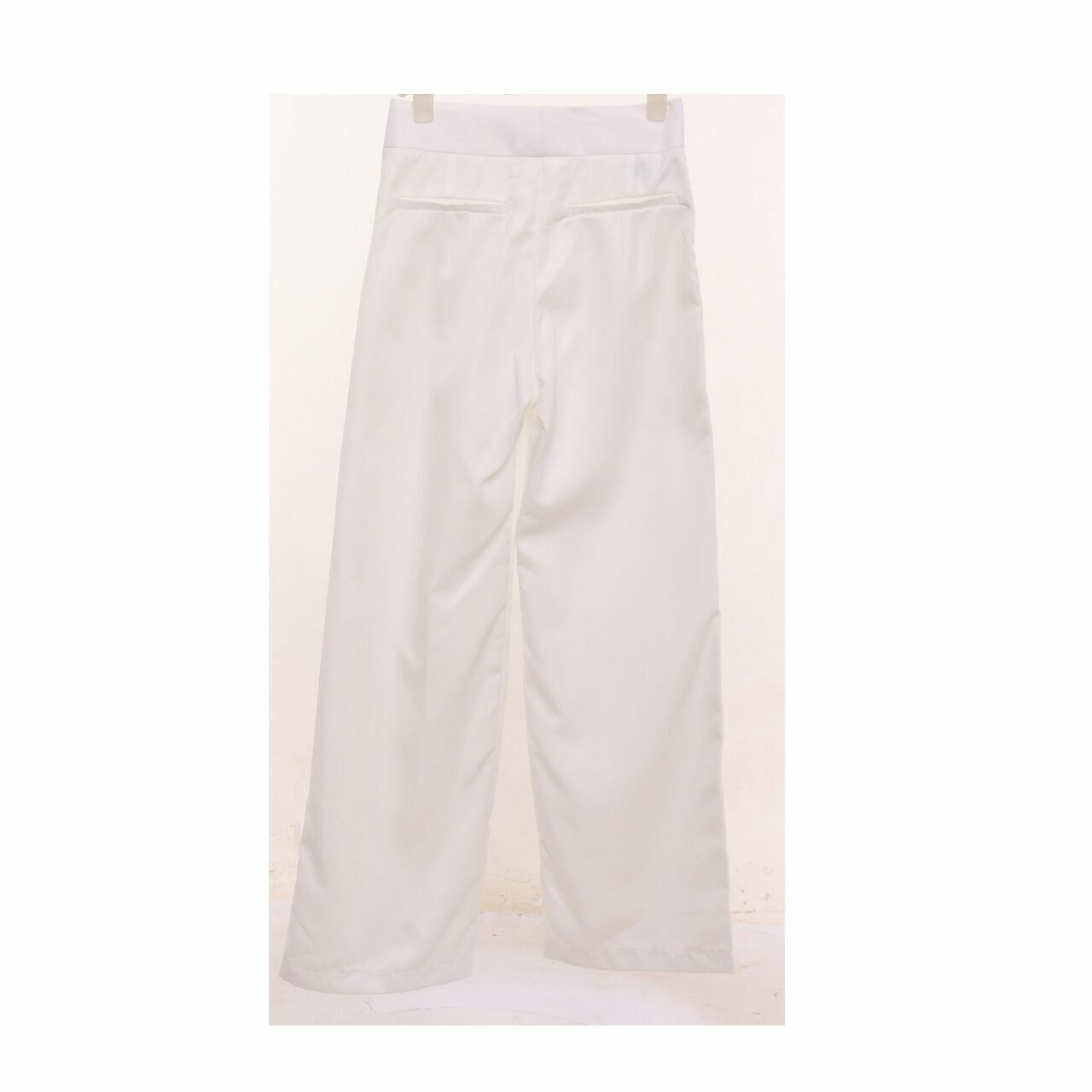 Marlan White Long pants