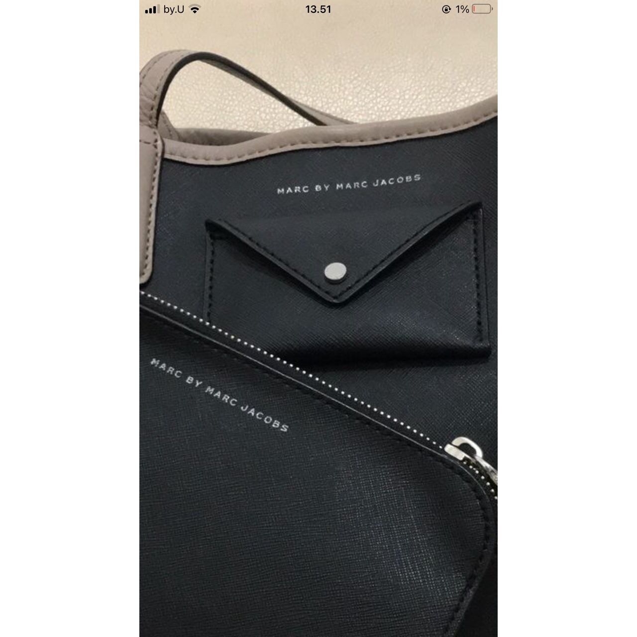Marc By Marc Jacobs Black Tote Bag