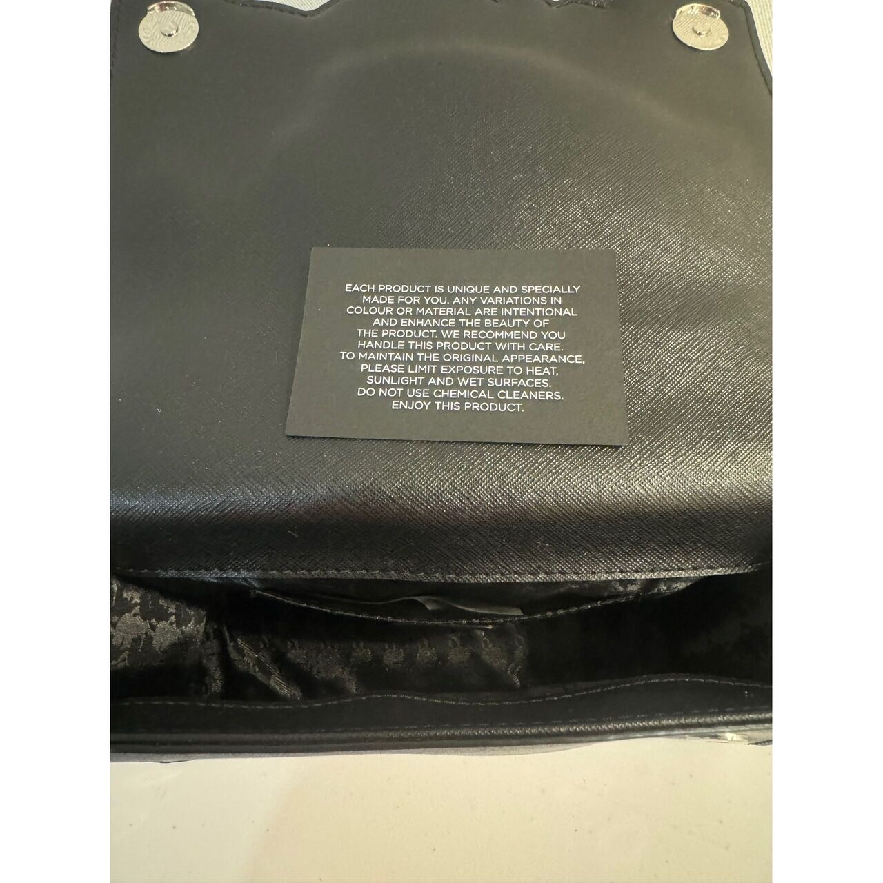 Karl Lagerfeld Black Sling Bag