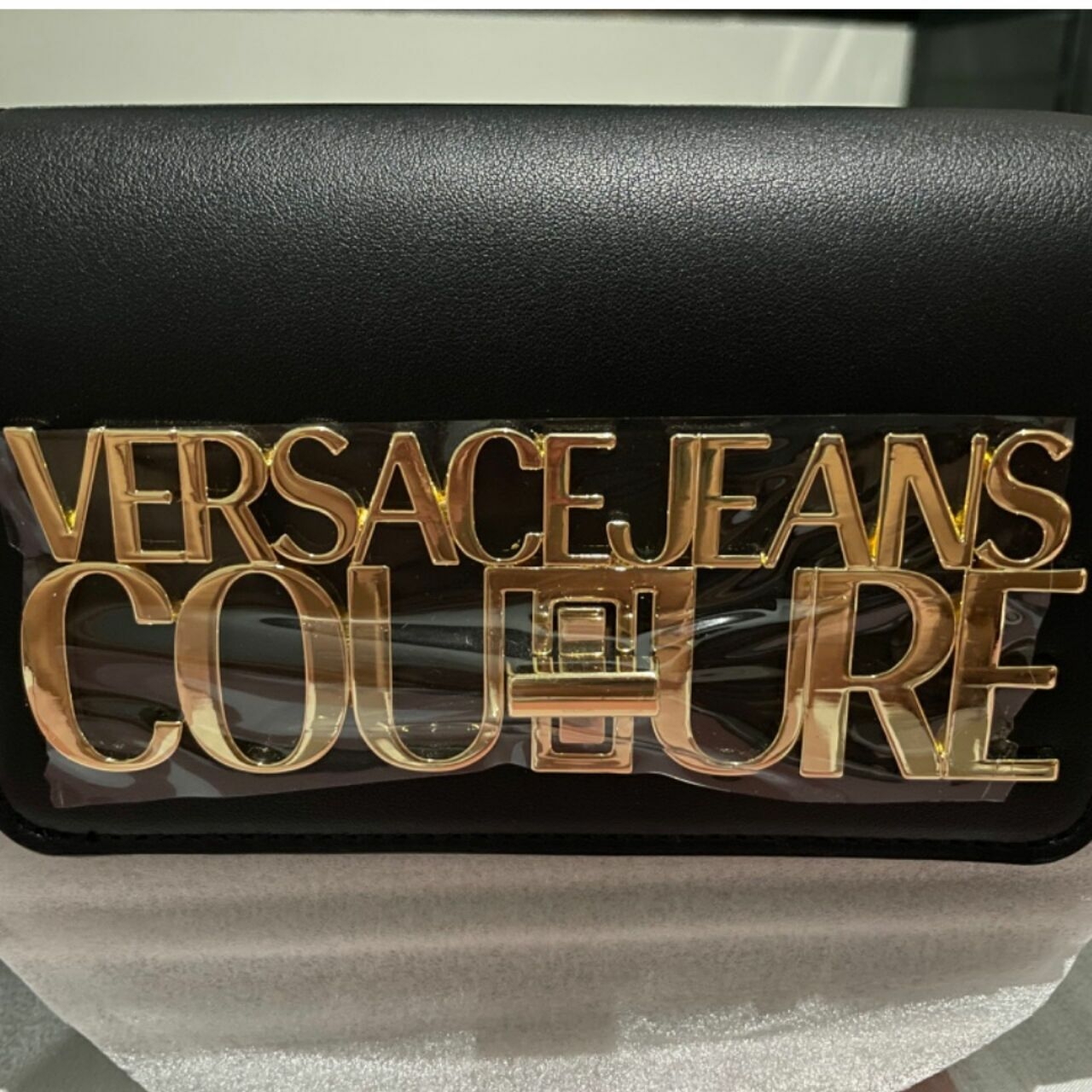 Versace Jeans Couture Black Sling Bag