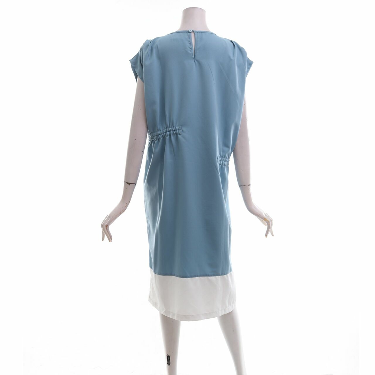 Soep Shop Blue & White Midi Dress