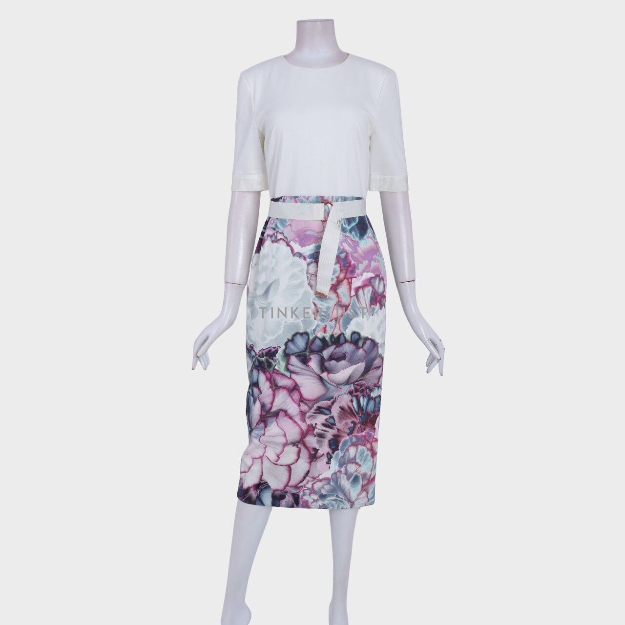 Ted Baker Stephie Floral Multi Midi Dress