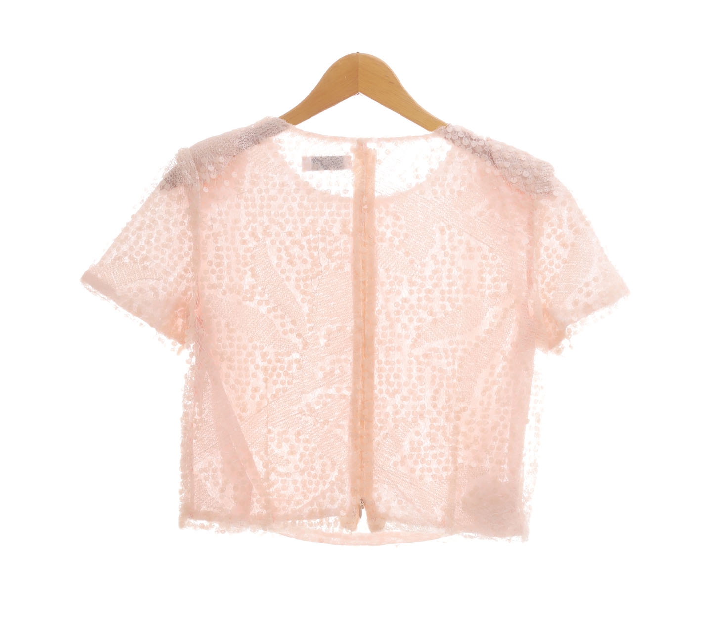 Eloise Soft Sequin Pink Blouse