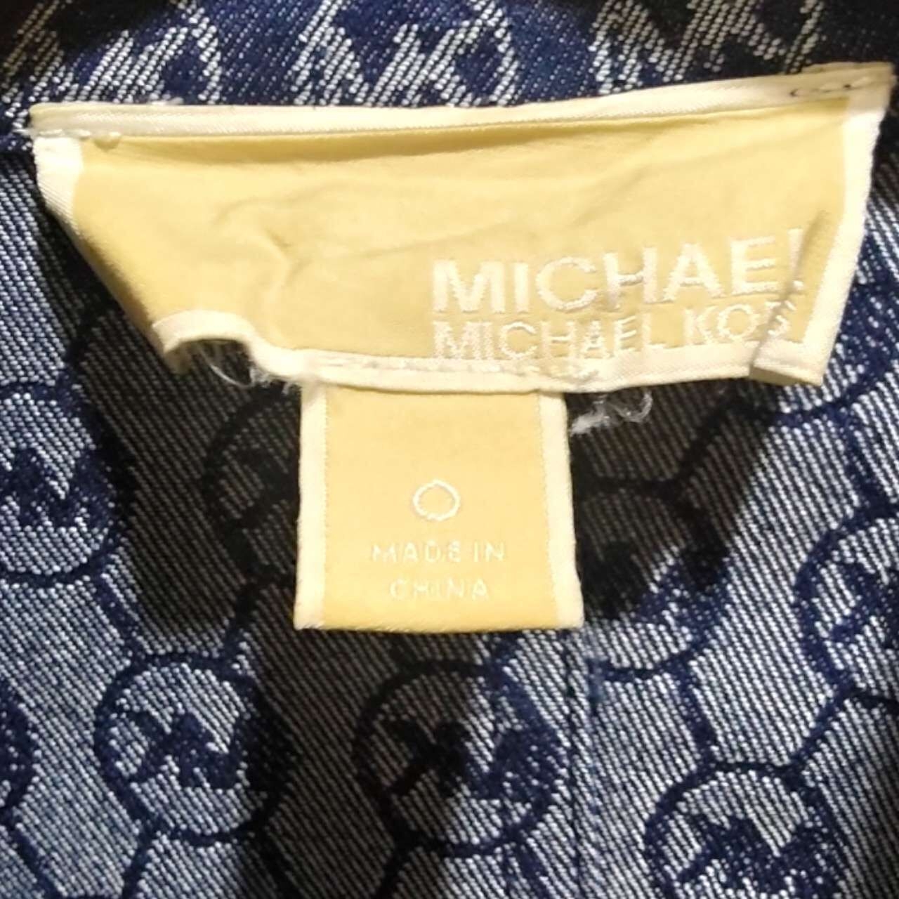 Michael Kors Denim Trench Coat