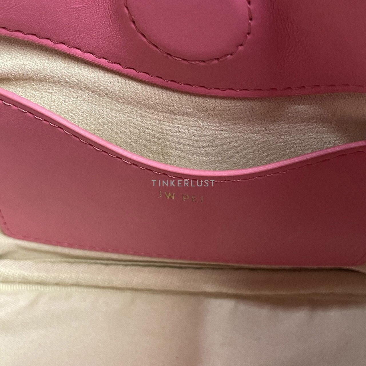 Jw Pei Pink Gabbi Ruched Shoulder Bag