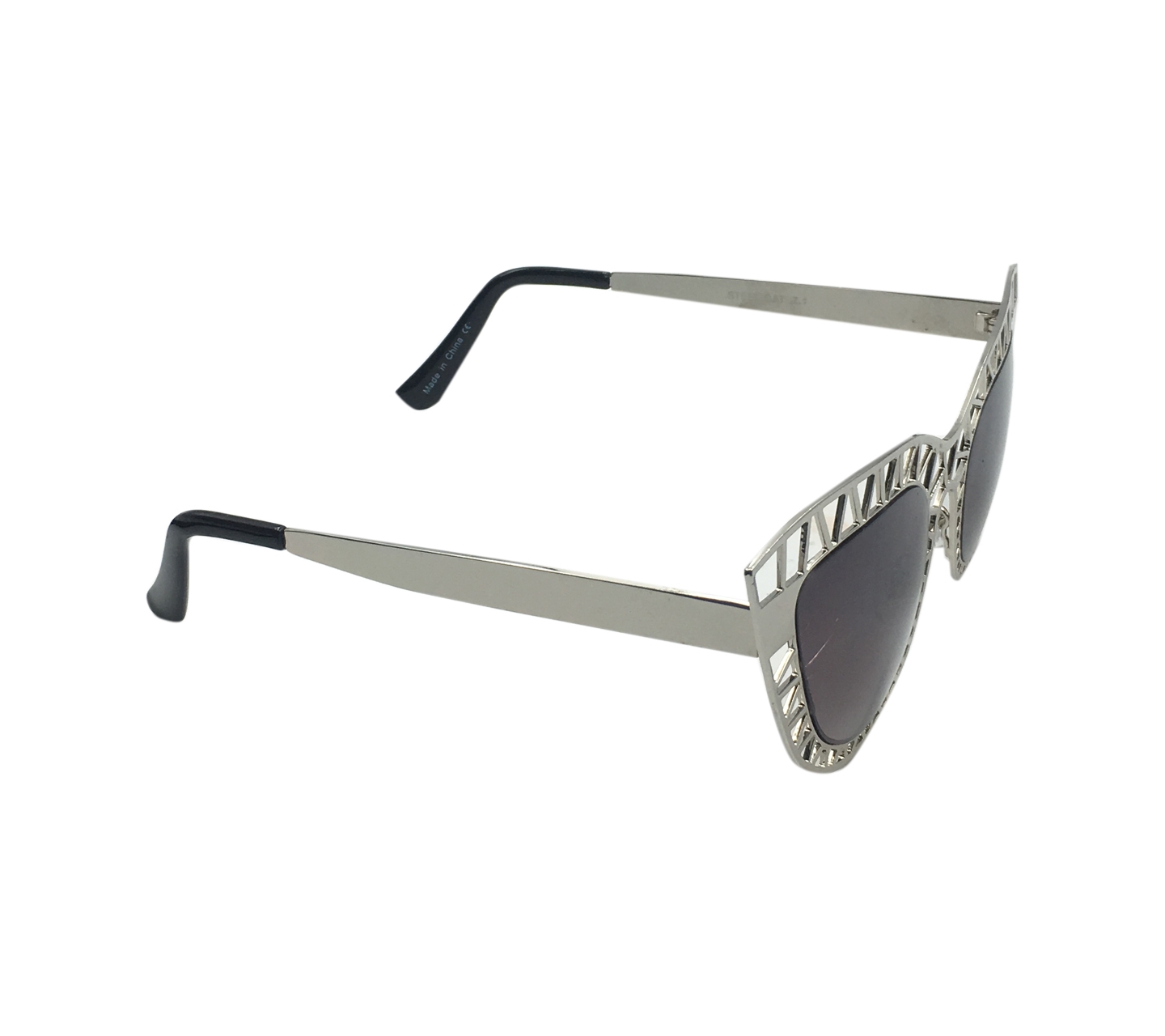 Quay Australia Silver And Black Sunglasses