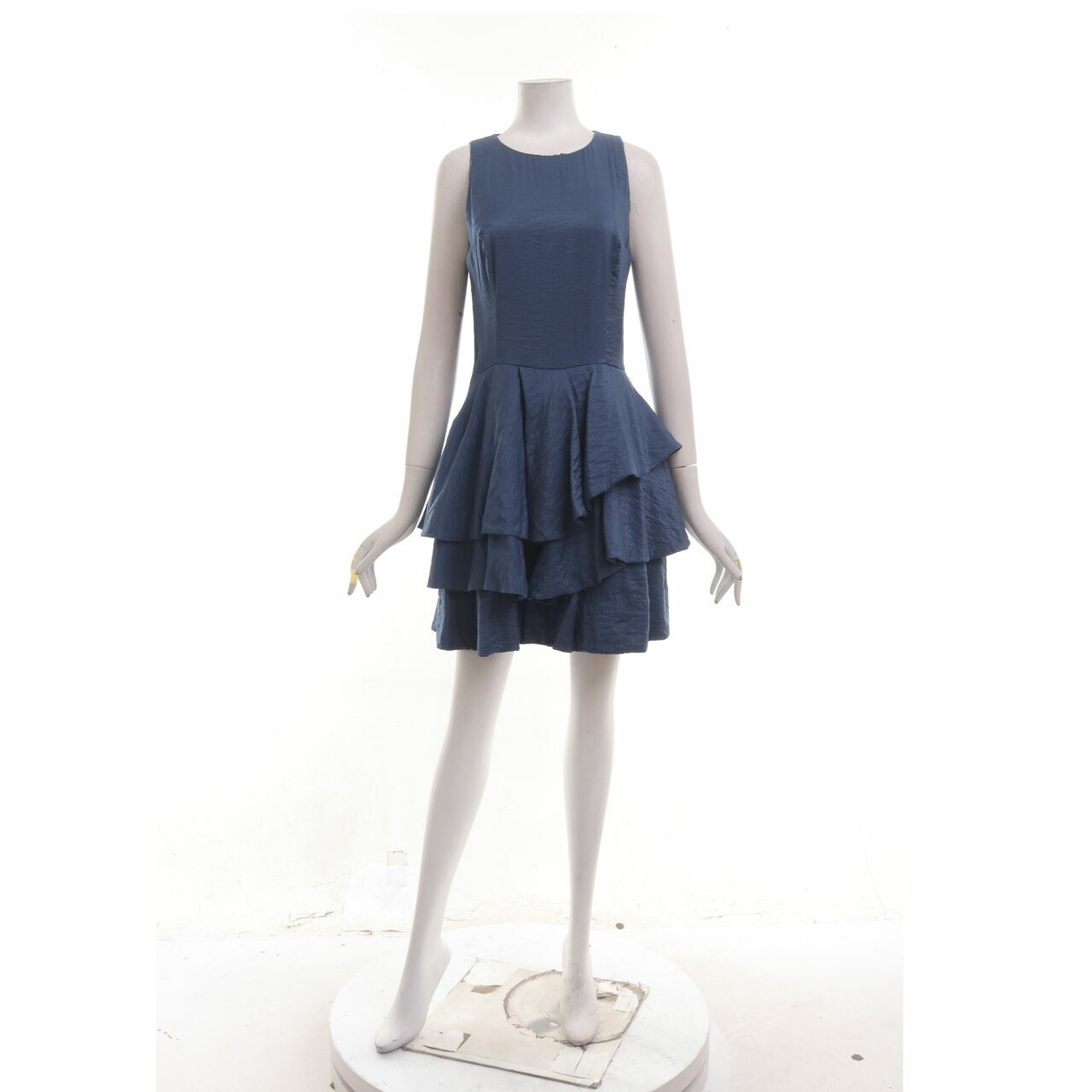 Cue Dark Blue Mini Dress