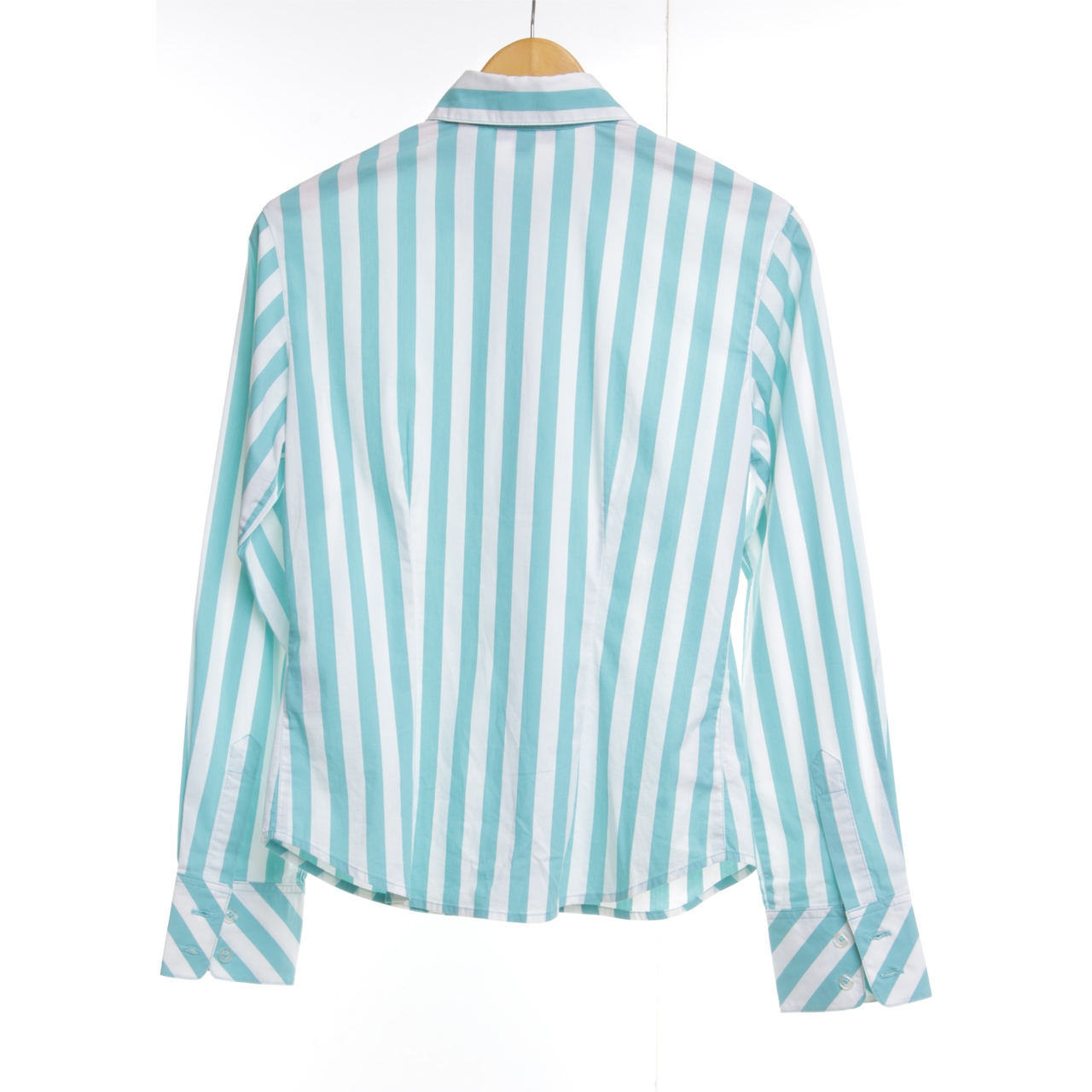 Marcs Turquoise Striped Shirt