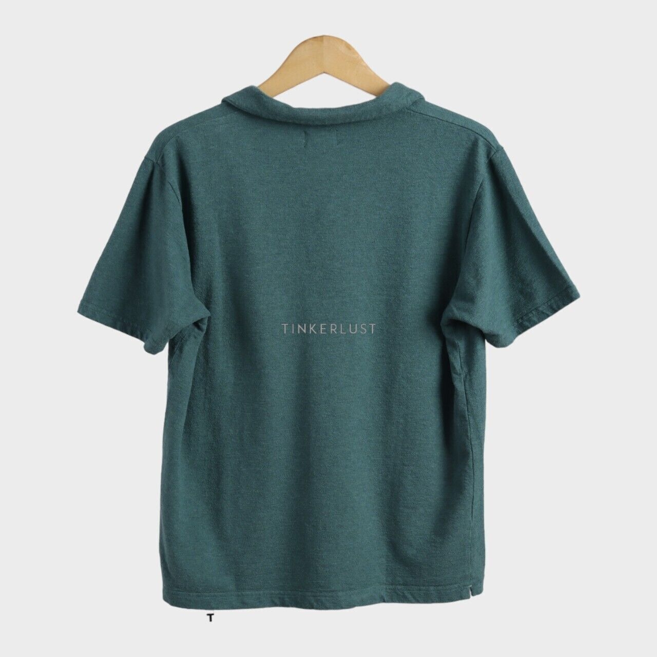 Lanvin Collection Green Polo Shirt