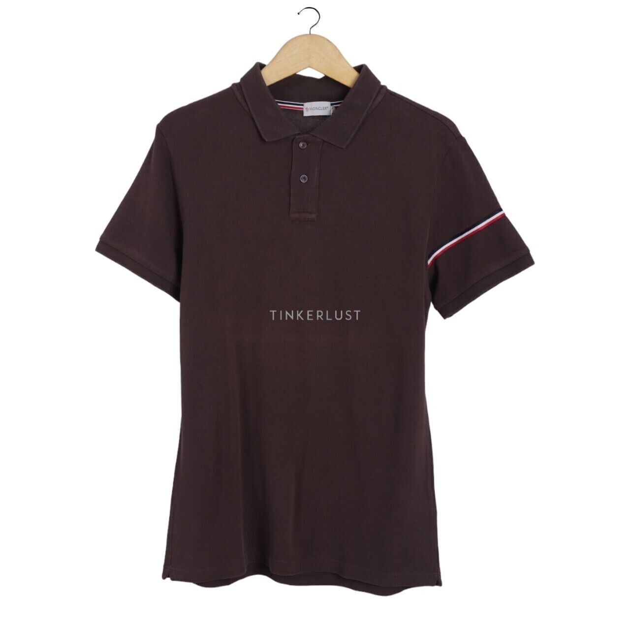 Moncler Brown Polo Shirt
