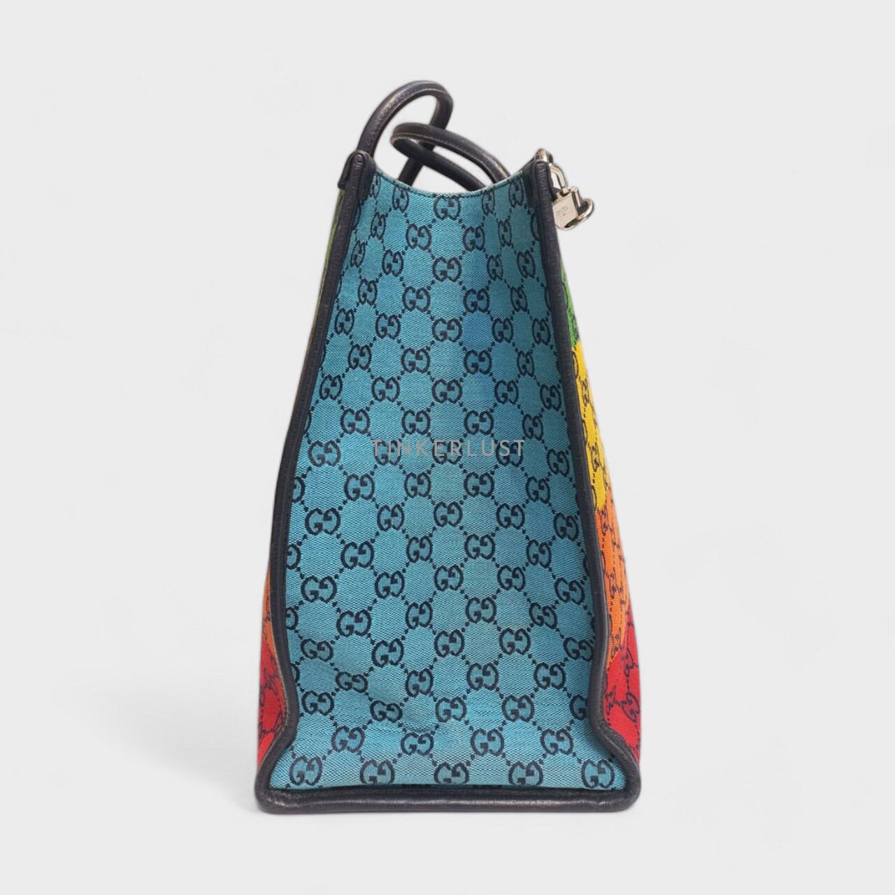 Gucci Multicolor GG Monogram Canvas Tote Bag