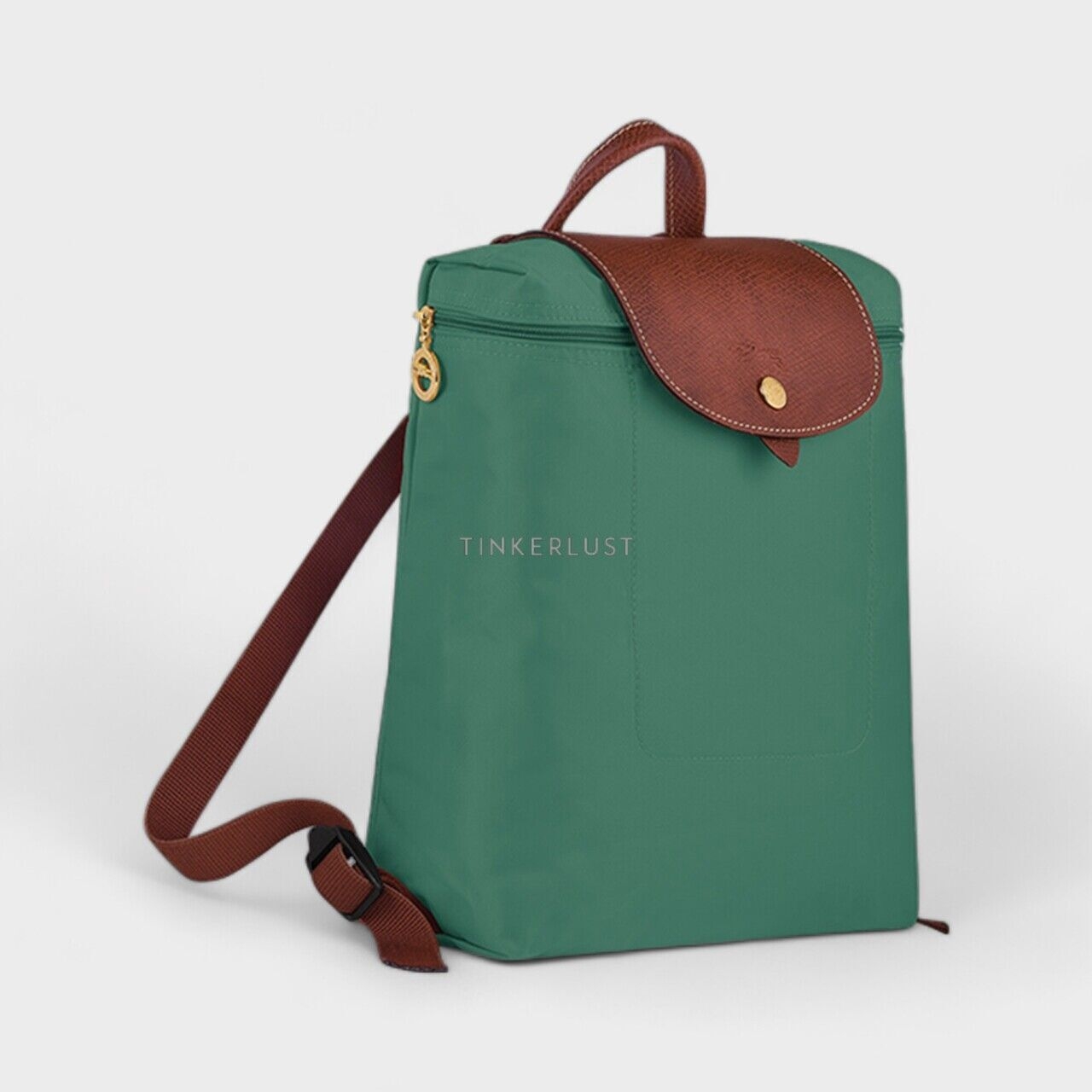 Longchamp Le Pliage Backpack in Sage