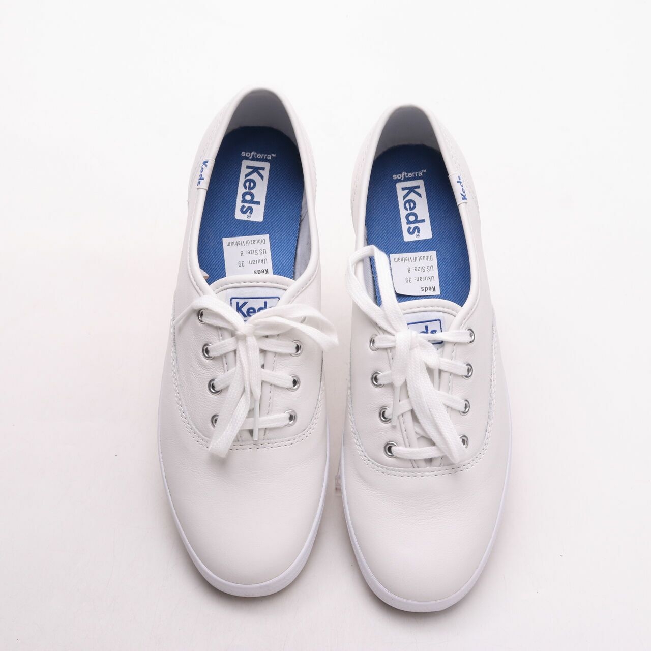Keds Champions White Leather Sneakers