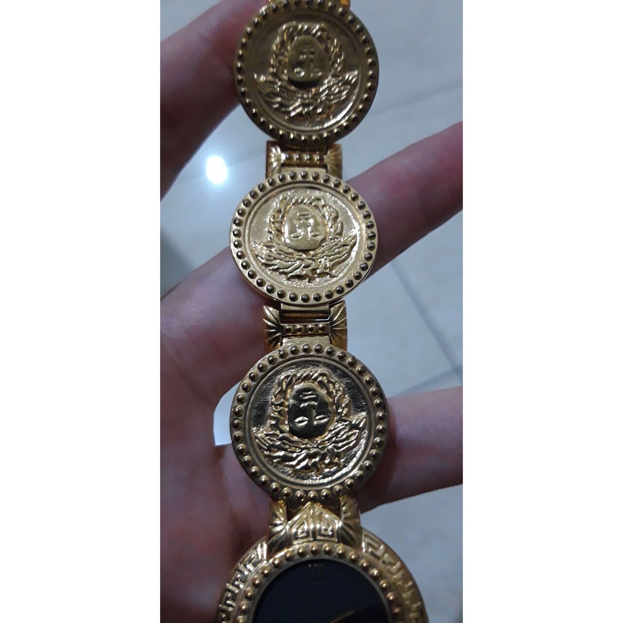 Gianni Versace Gold Watch