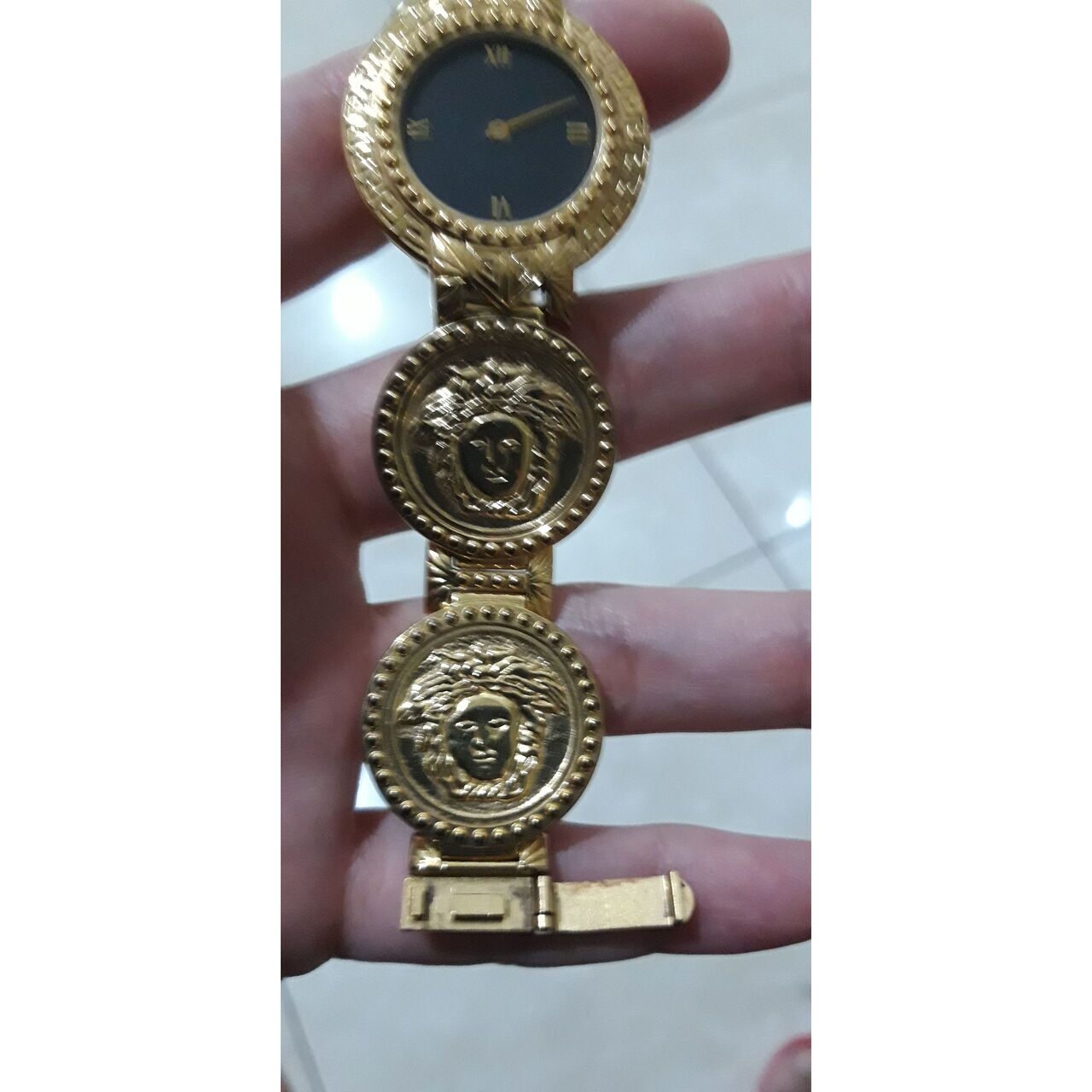 Gianni Versace Gold Watch