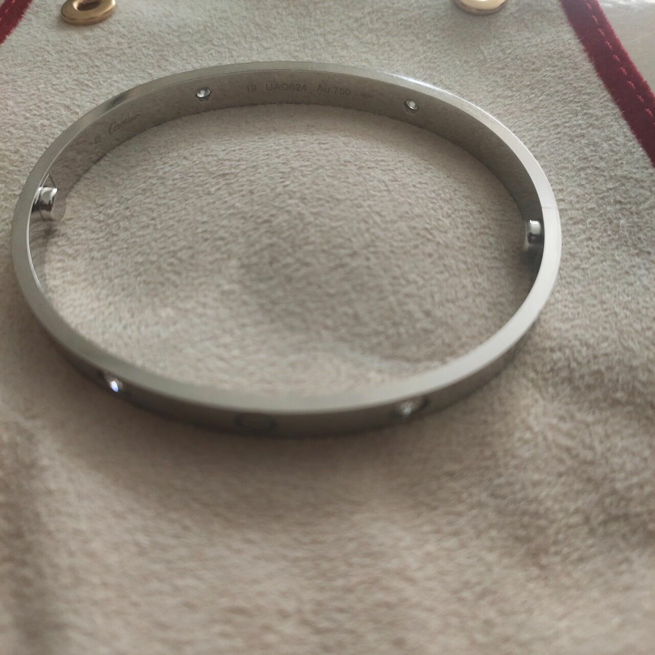 Cartier Silver Perhiasan