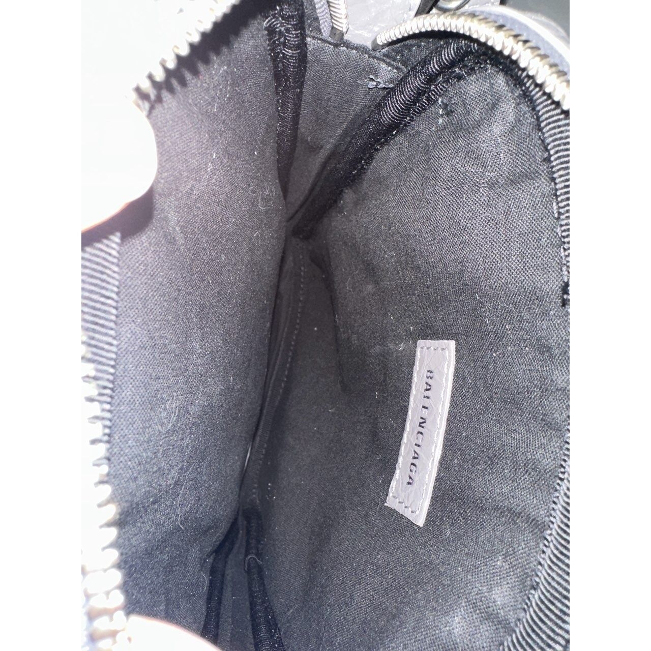 Balenciaga Le Cagole Grey SHW Crossbody Bag