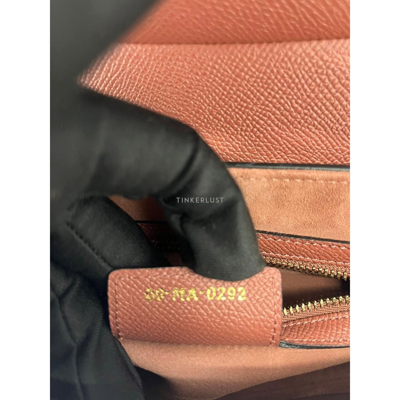 Christian Dior Saddle Medium Rust Grained GHW 2022 Shoulder Bag