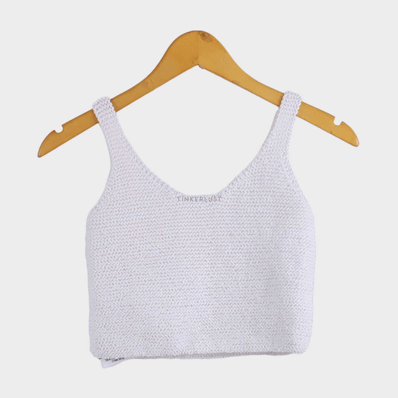 Private Collection White Cropped Sleeveless