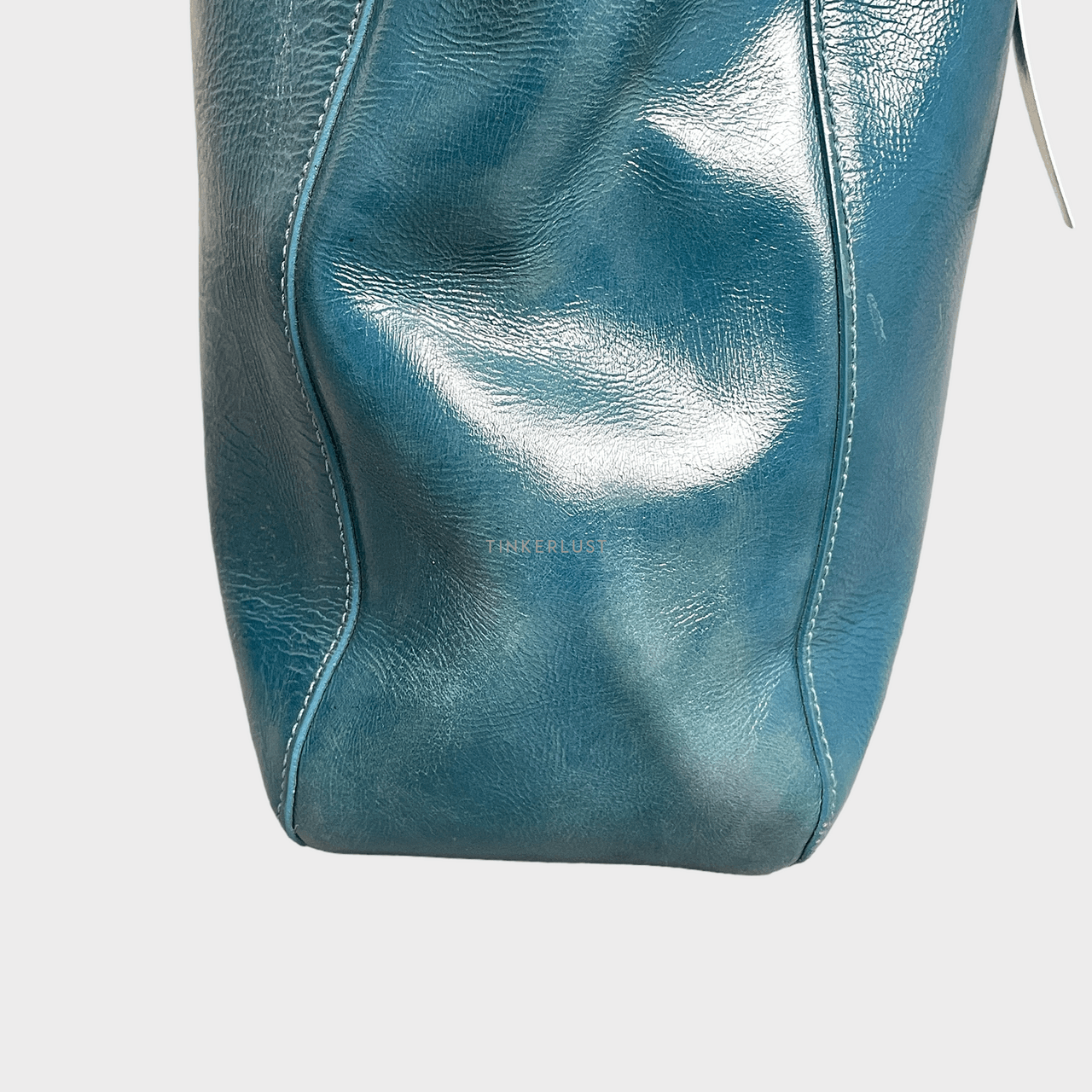 Jil Sander Blue Tote Bag