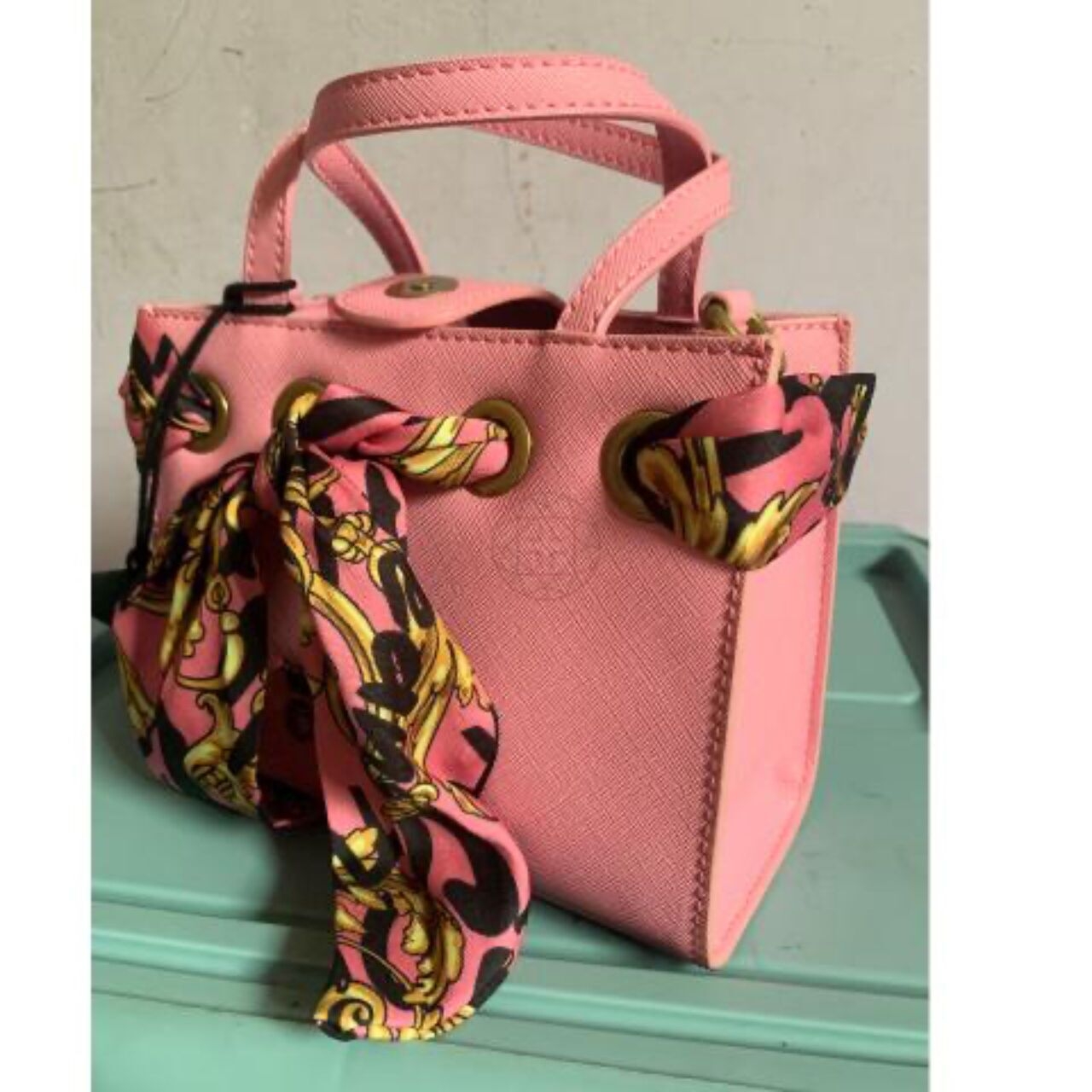Versace Jeans Couture Range A Thelma Pink Tote Bag