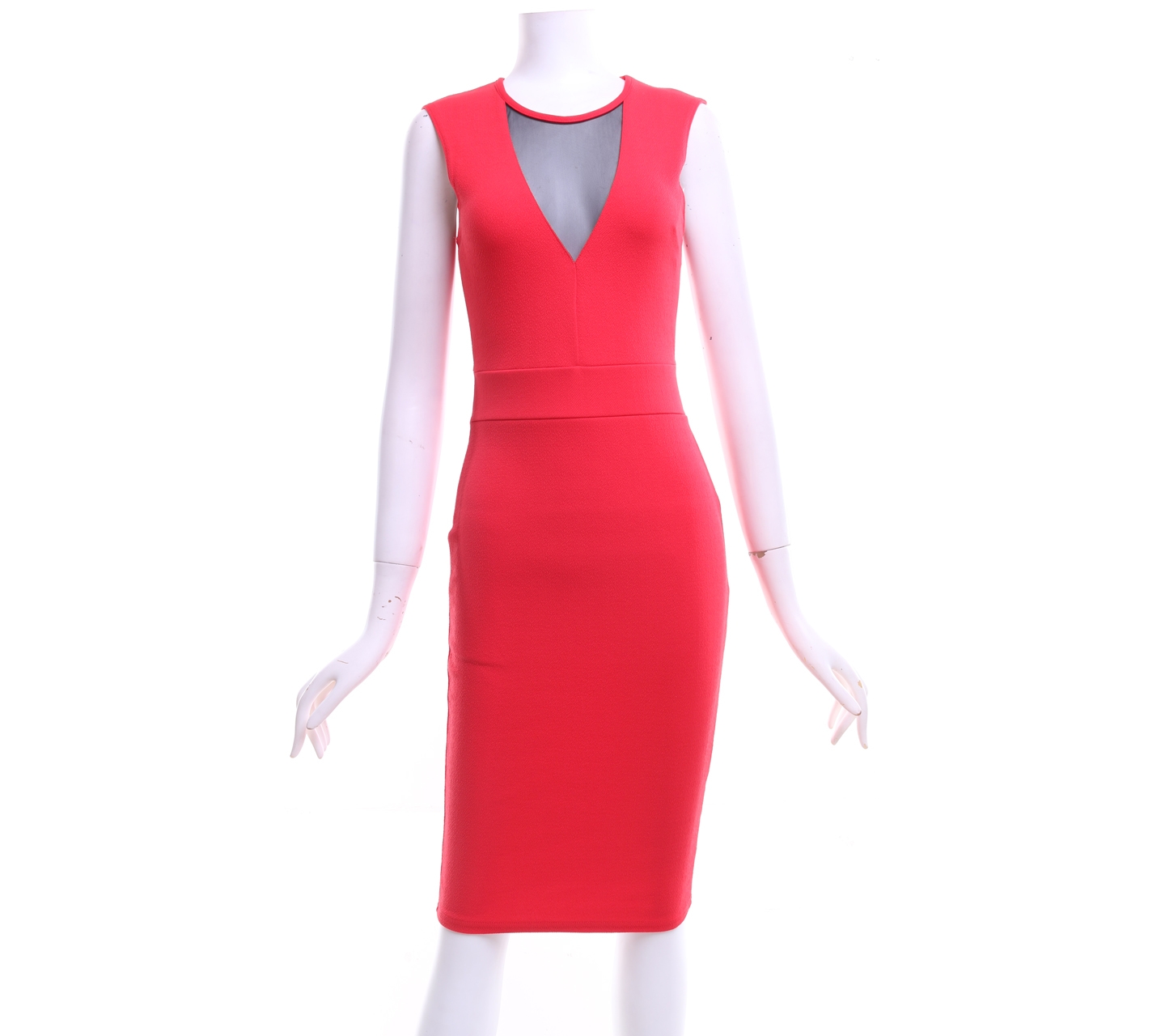 Girlondon Red Midi Dress