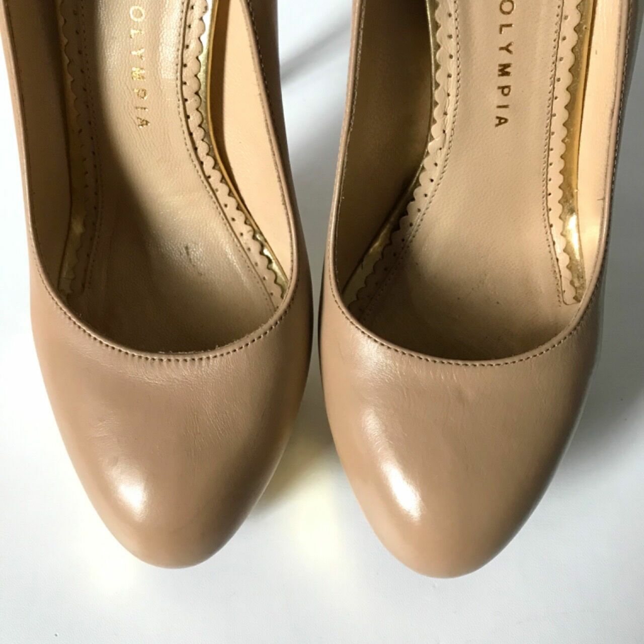 Charlotte Olympia Dolly Leather Pump Heels