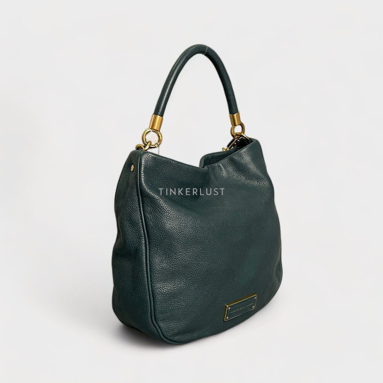 Marc by Marc Jacobs Too Hot to Handle Emerald Leather Hobo Bag