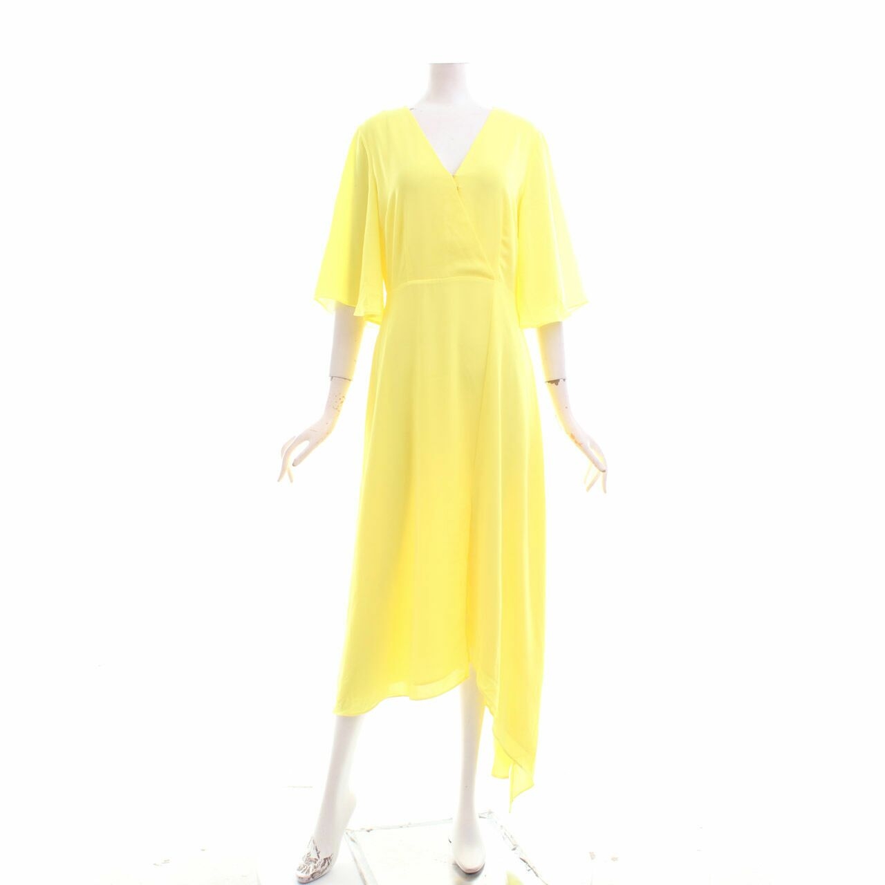 Glamorous Yellow Long Dress