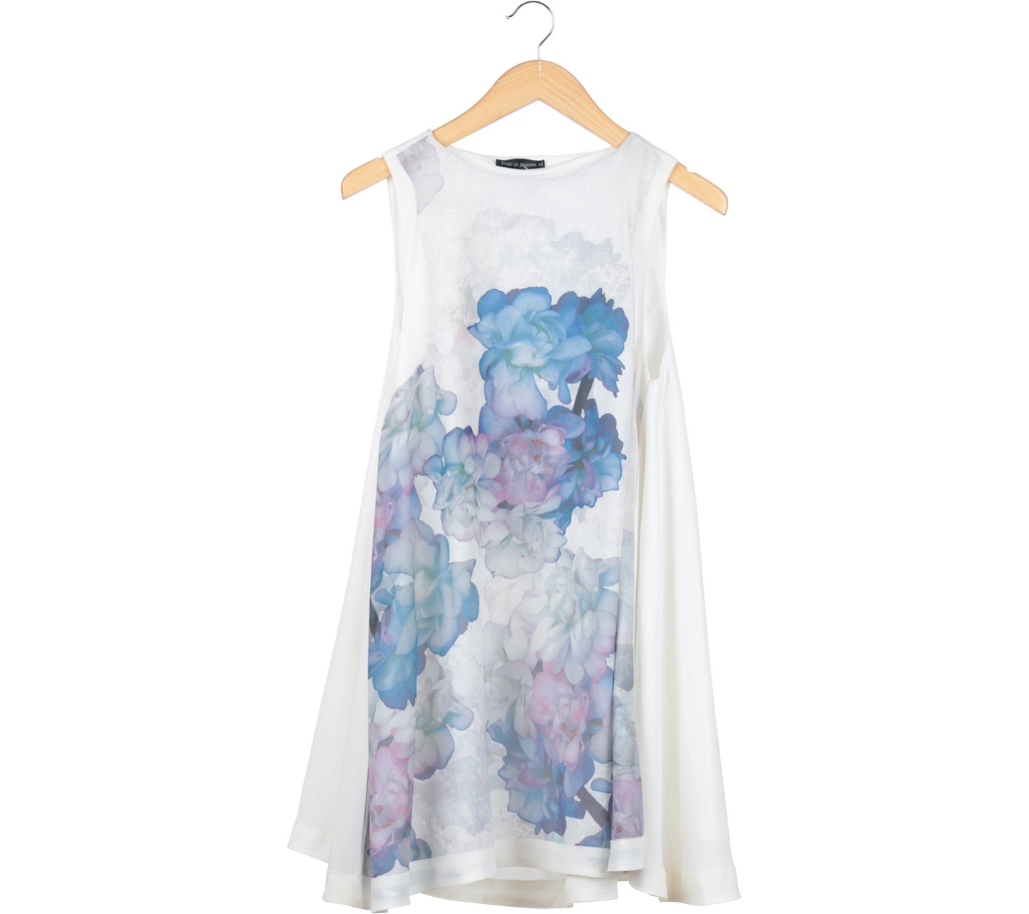 Shop At Shopee Multi Colour Floral Sleeveless Midi Dress