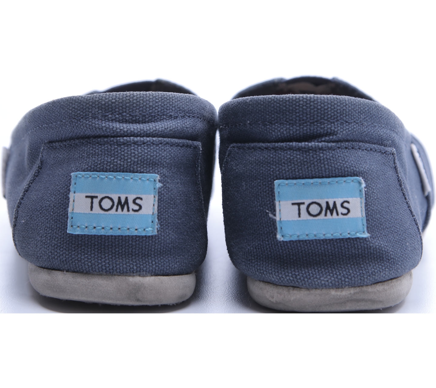 Toms Navy Canvas Classics Flats Shoes