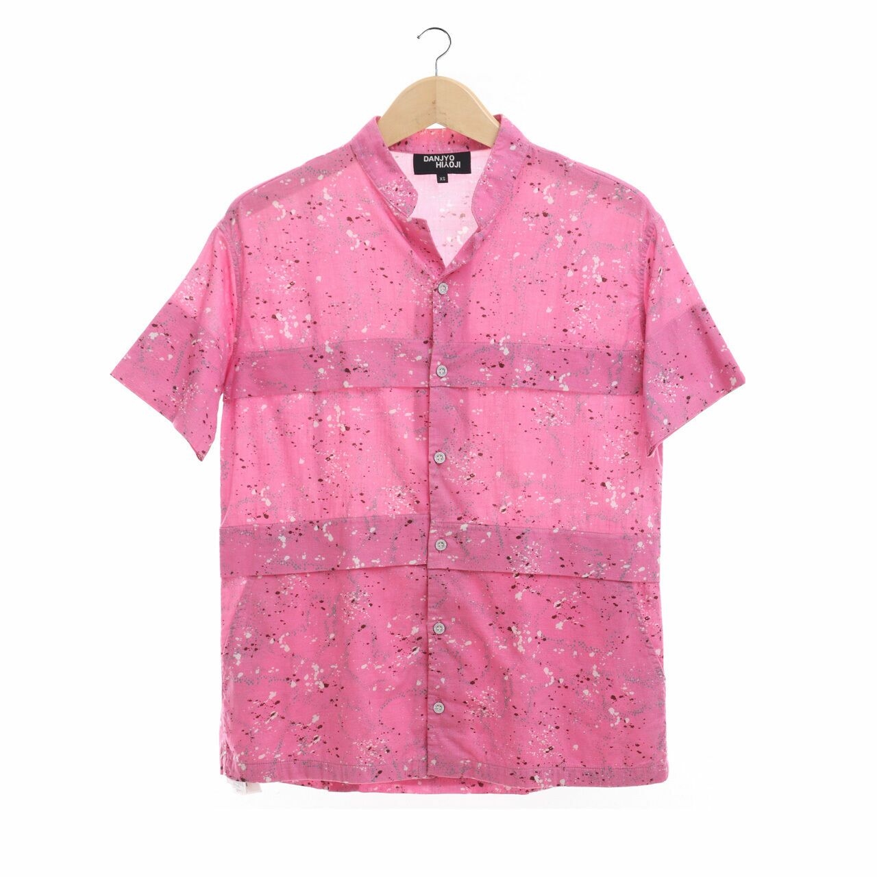 Danjyo Hiyoji Pink Patterned Shirt