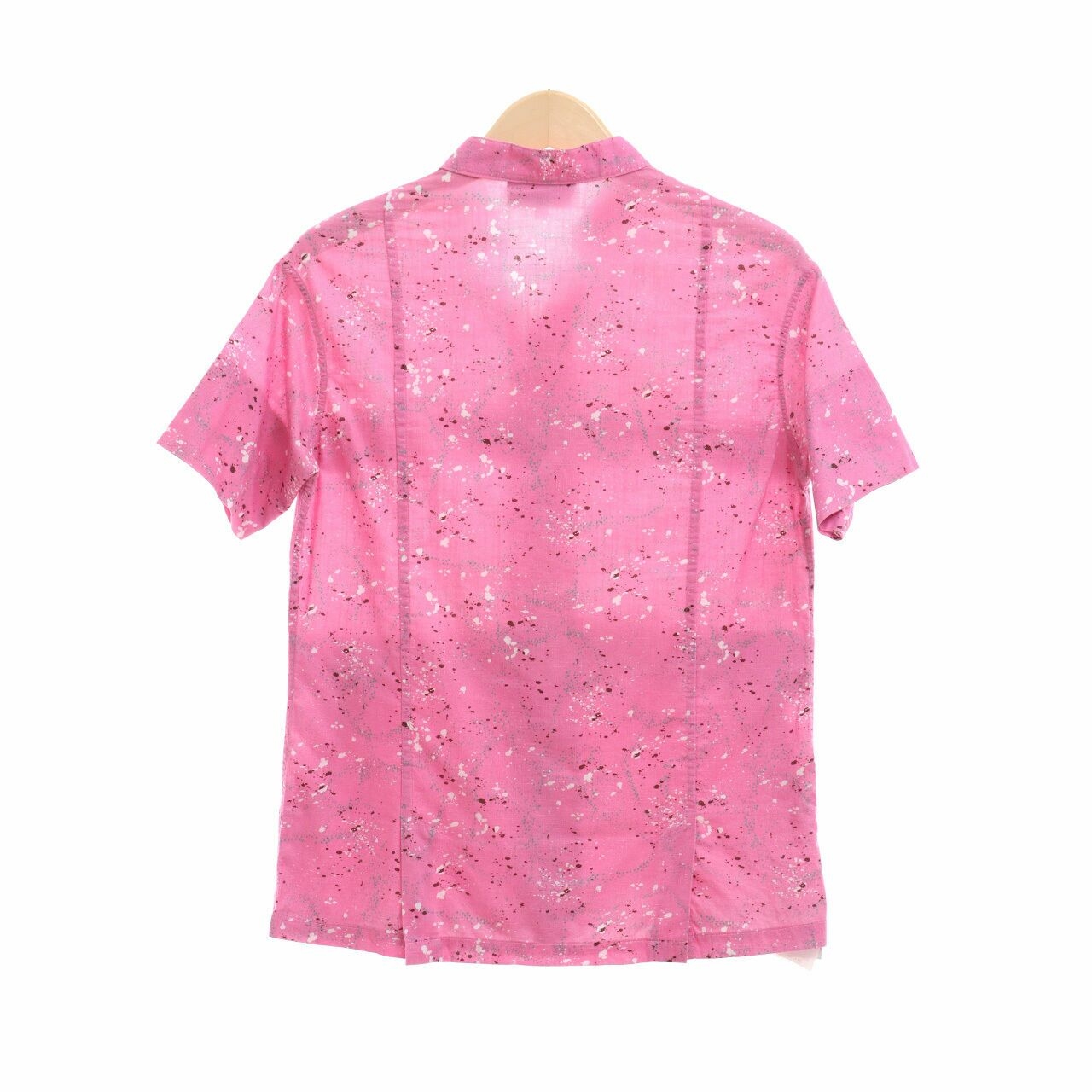 Danjyo Hiyoji Pink Patterned Shirt