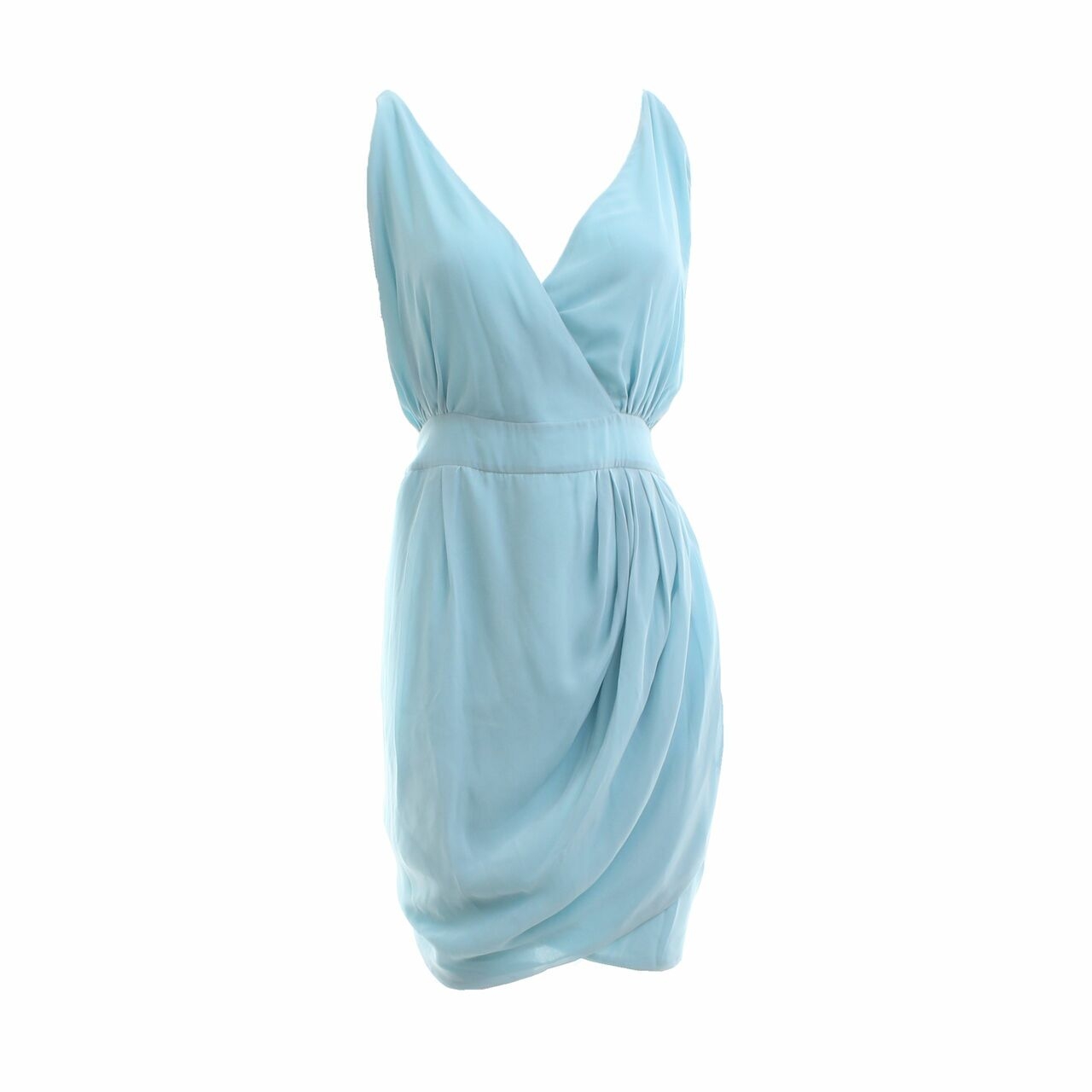 Status Quo Blue Mini Dress